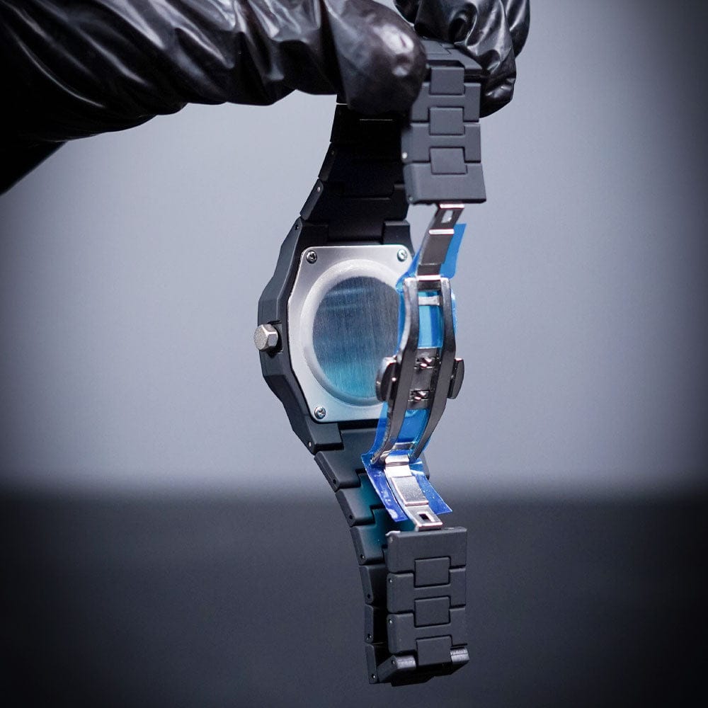 Black Arabic Aura Watch