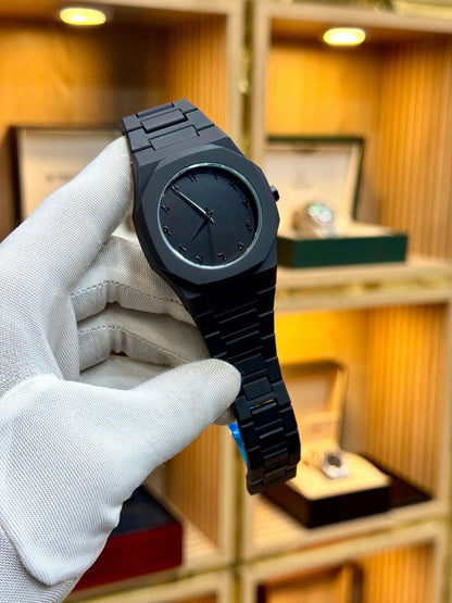 Black Arabic Aura Watch